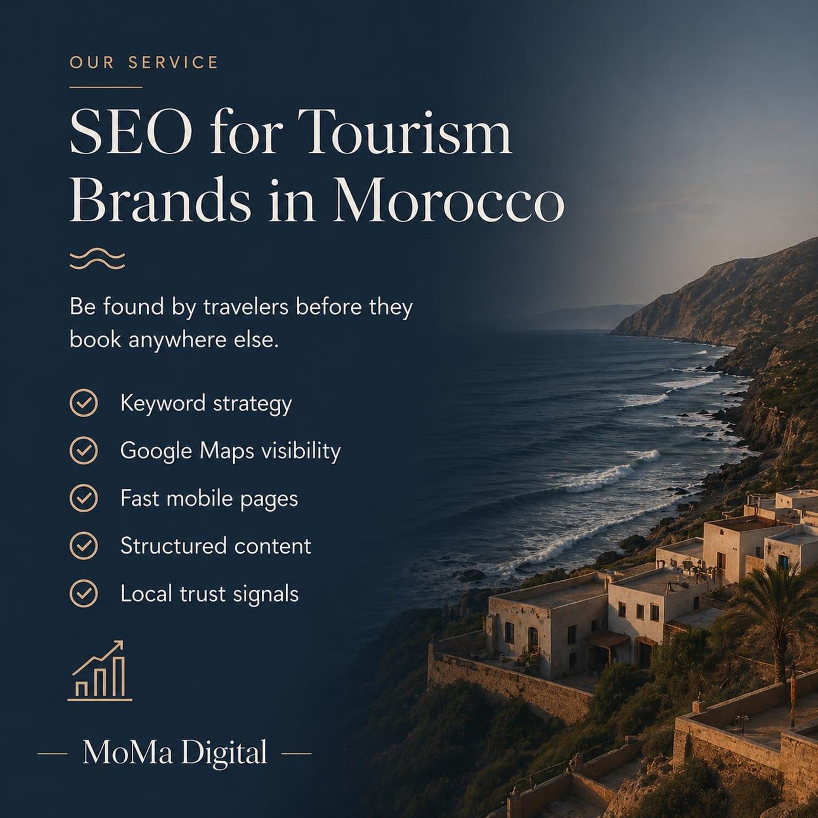 Coastal tourism business in Morocco